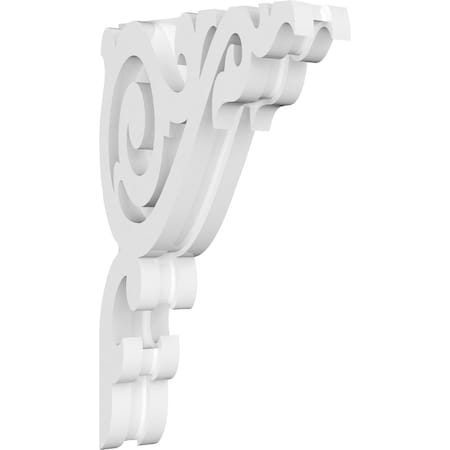Ekena Millwork Baile Architectural Grade PVC Corbel, 1 7/8"W X 6"D X 10"H CORP01X06X10BA